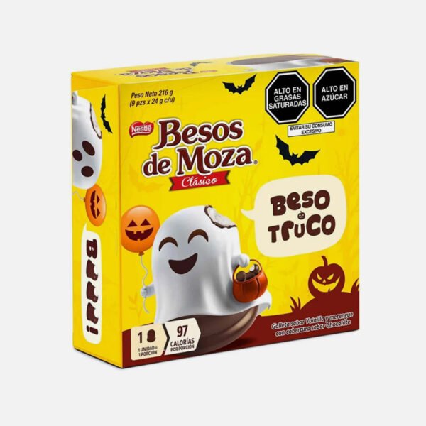 Chocolate BESOS DE MOZA Clásico Caja 9un x 24g