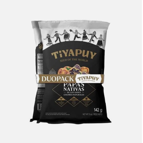 Mix de Papas Nativas TIYAPUY Bolsa 142g + Camote TIYAPUY Bolsa 142g
